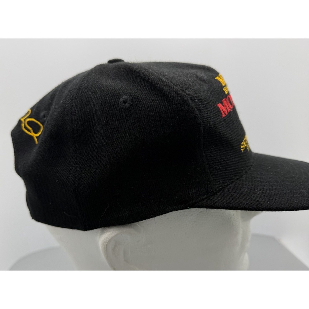 Vintage Joe Montana Super Bowl MVP Hat, Snapback Black NFL Cap, Wool, LA GEAR - Picture 3 of 6